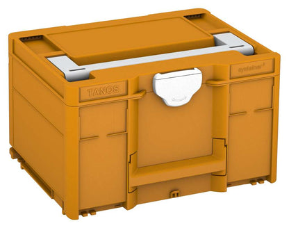 Systainer³ M 237, Daffodil Yellow with Light Grey lid handle and White catches