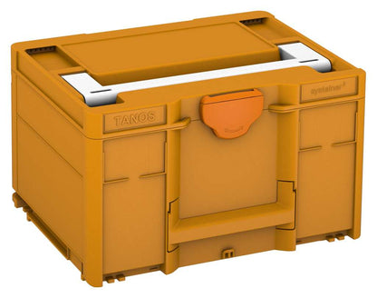 Systainer³ M 237, Daffodil Yellow with White lid handle and Deep Orange catches