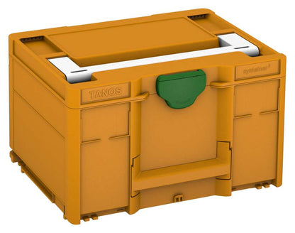 Systainer³ M 237, Daffodil Yellow with White lid handle and Emerald Green catches