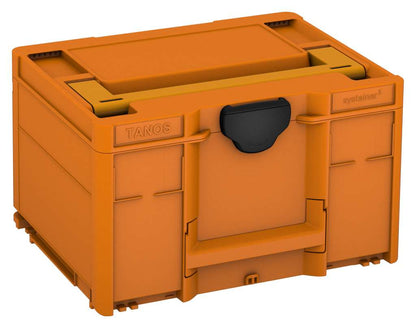 Systainer³ M 237, Deep Orange with Daffodil Yellow lid handle and Black catches