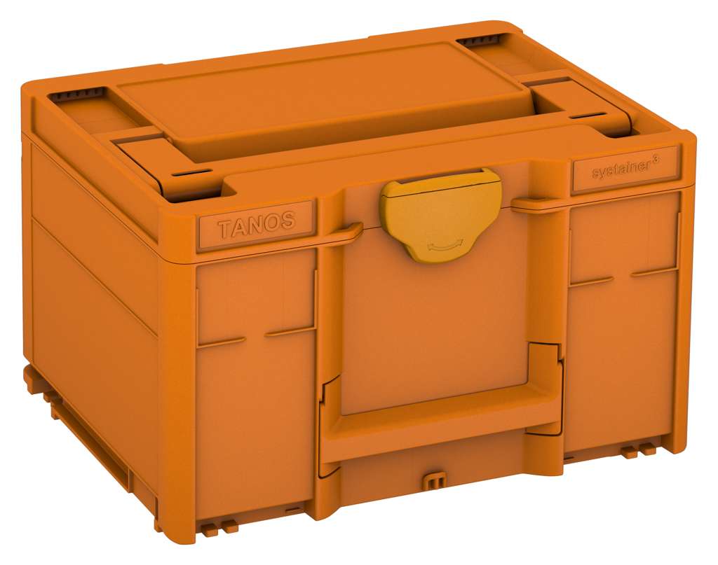 Systainer³ M 237, Deep Orange with Daffodil Yellow catches