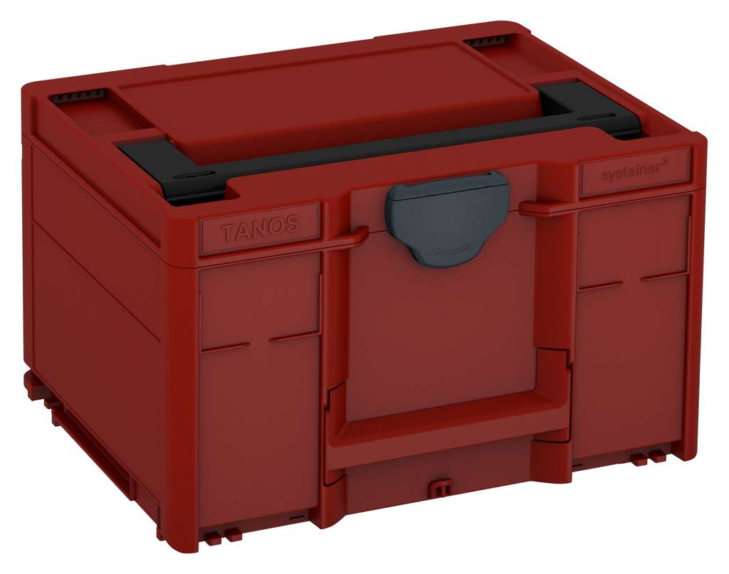 Systainer³ M 237, Carmine Red with Black lid handle and Anthracite catches