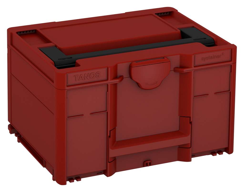 Systainer³ M 237, Carmine Red with Black lid handle