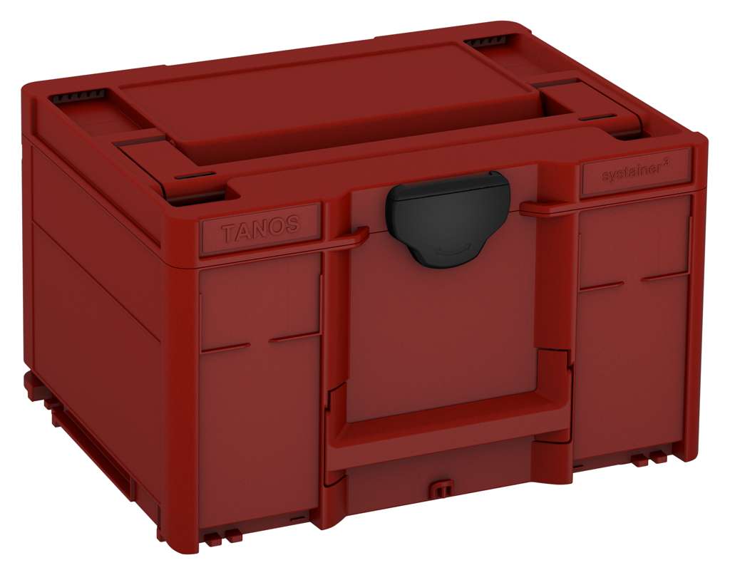 Systainer³ M 237, Carmine Red with Black catches