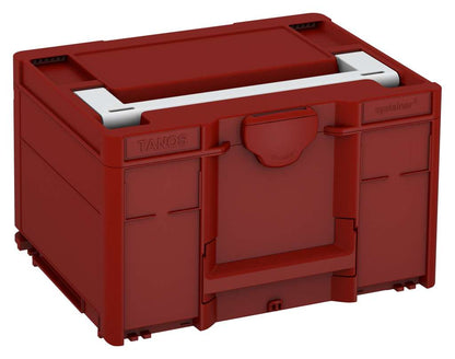 Systainer³ M 237, Carmine Red with Light Grey lid handle