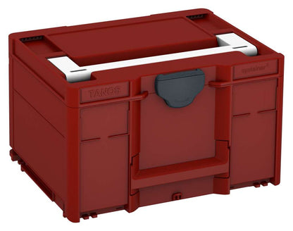 Systainer³ M 237, Carmine Red with White lid handle and Anthracite catches