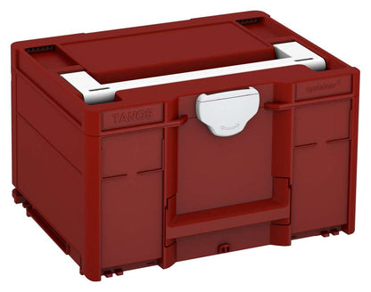 Systainer³ M 237, Carmine Red with White lid handle and Light Grey catches