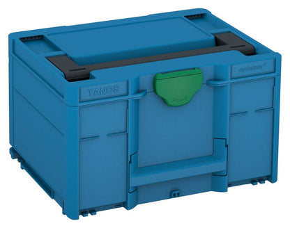 Systainer³ M 237, Sky Blue with Anthracite lid handle and Signal Green catches