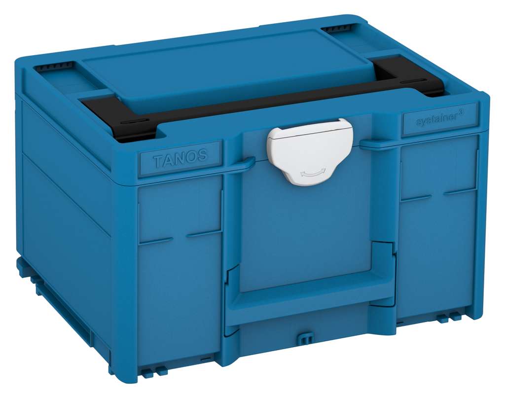 Systainer³ M 237, Sky Blue with Black lid handle and Light Grey catches