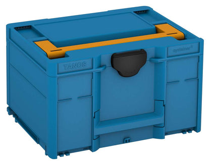 Systainer³ M 237, Sky Blue with Daffodil Yellow lid handle and Black catches