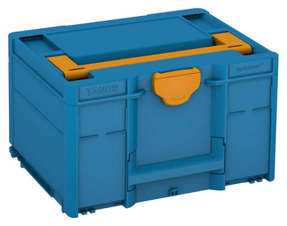 Systainer³ M 237, Sky Blue with Daffodil Yellow lid handle and Daffodil Yellow catches