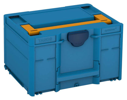 Systainer³ M 237, Sky Blue with Daffodil Yellow lid handle and Sapphire Blue catches