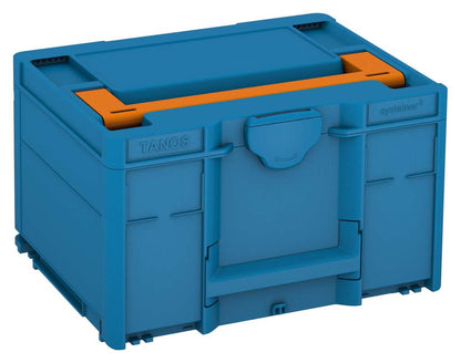 Systainer³ M 237, Sky Blue with Deep Orange lid handle