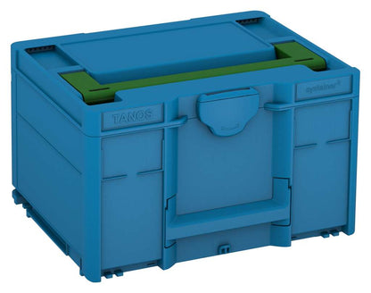 Systainer³ M 237, Sky Blue with Emerald Green lid handle