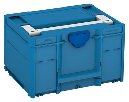 Systainer³ M 237, Sky Blue with Light Grey lid handle and Signal Blue catches