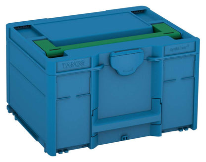 Systainer³ M 237, Sky Blue with Signal Green lid handle