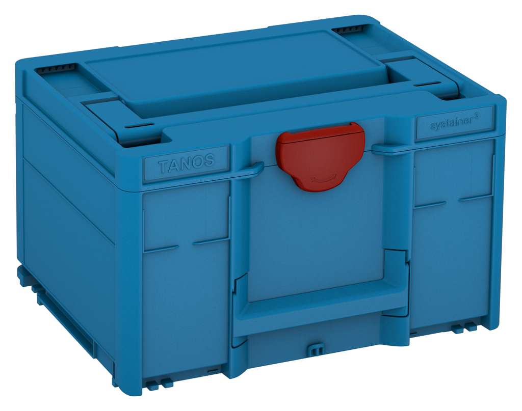Systainer³ M 237, Sky Blue with Carmine Red catches