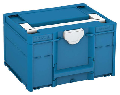 Systainer³ M 237, Sky Blue with White lid handle and Light Grey catches