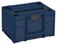 Systainer³ M 237, Sapphire Blue with Anthracite lid handle and Anthracite catches