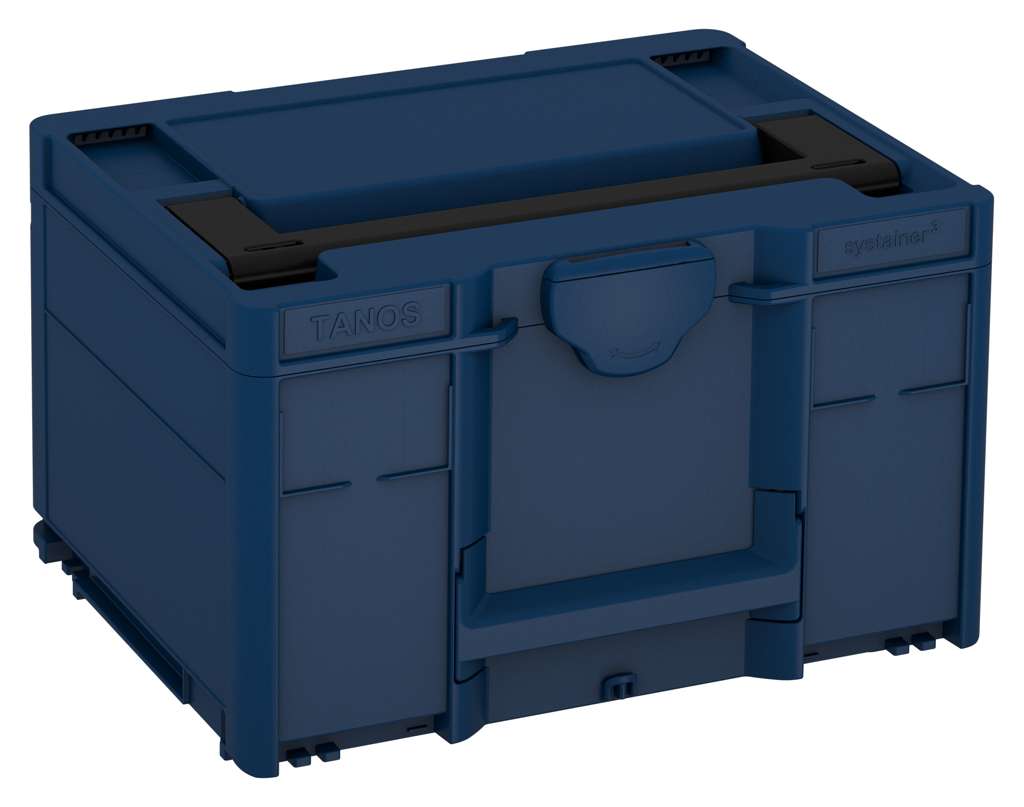 Systainer³ M 237, Sapphire Blue with Black lid handle