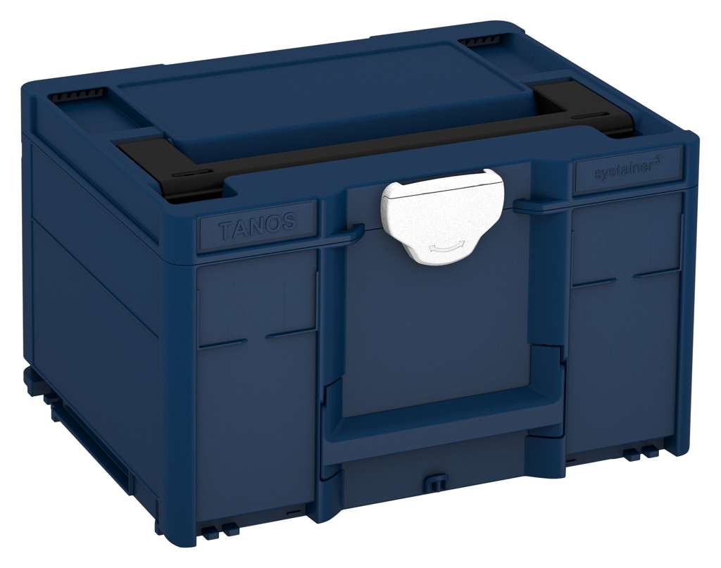 Systainer³ M 237, Sapphire Blue with Black lid handle and White catches
