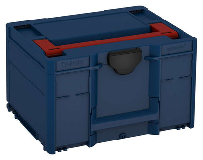 Systainer³ M 237, Sapphire Blue with Carmine Red lid handle and Black catches