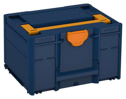 Systainer³ M 237, Sapphire Blue with Daffodil Yellow lid handle and Deep Orange catches