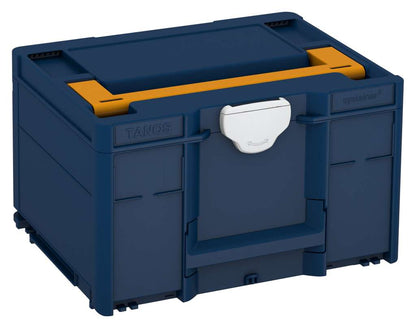 Systainer³ M 237, Sapphire Blue with Daffodil Yellow lid handle and Light Grey catches