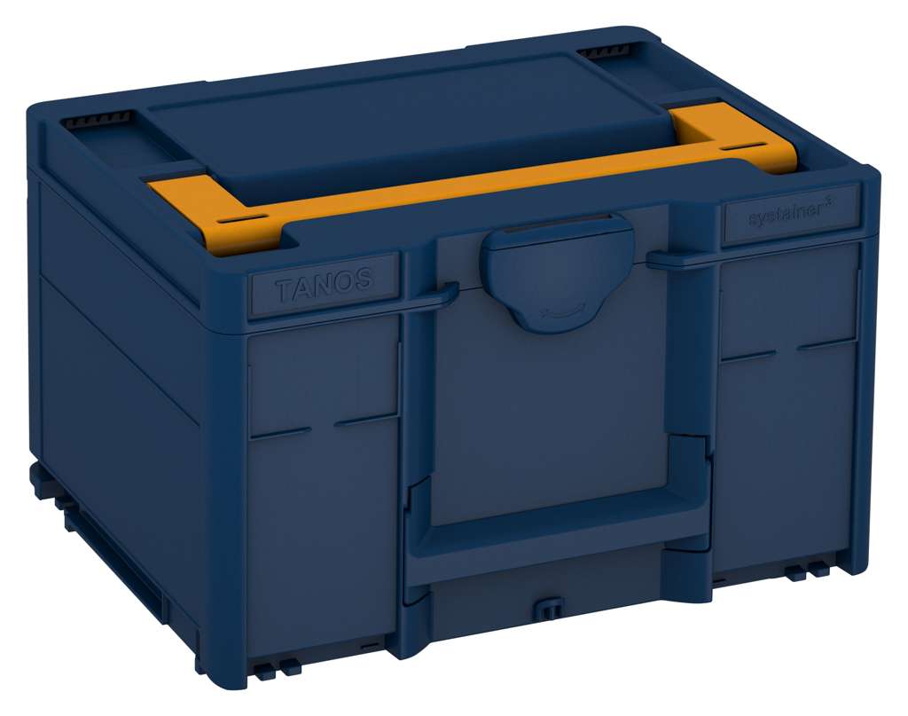 Systainer³ M 237, Sapphire Blue with Daffodil Yellow lid handle