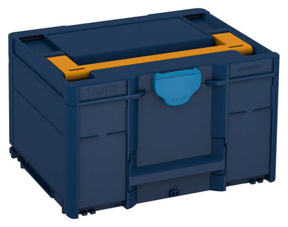 Systainer³ M 237, Sapphire Blue with Daffodil Yellow lid handle and Sky Blue catches
