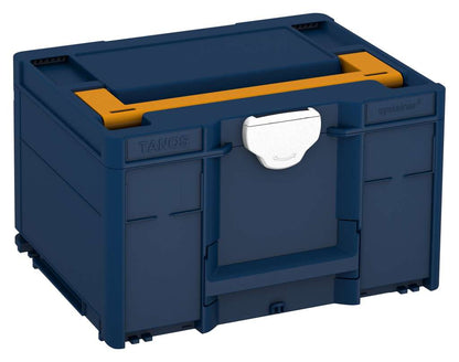 Systainer³ M 237, Sapphire Blue with Daffodil Yellow lid handle and White catches
