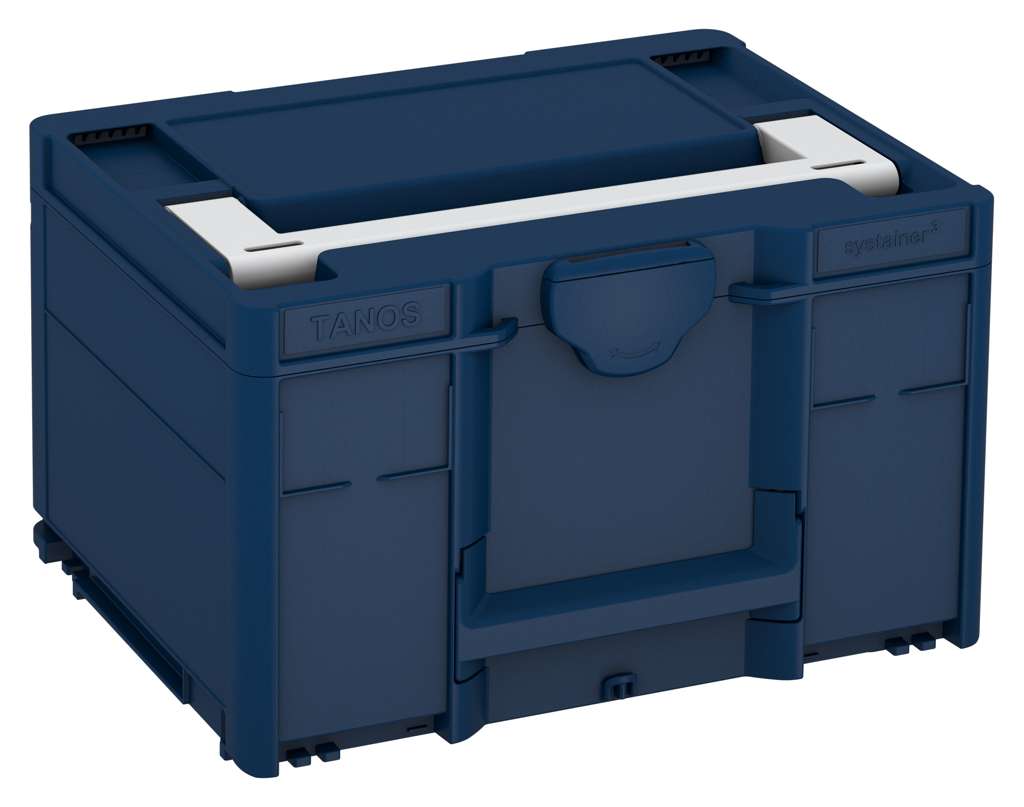 Systainer³ M 237, Sapphire Blue with Light Grey lid handle