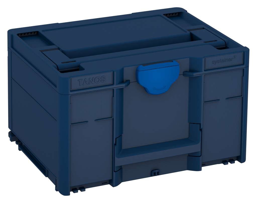Systainer³ M 237, Sapphire Blue with Signal Blue catches