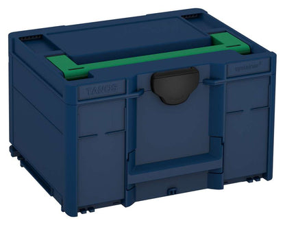 Systainer³ M 237, Sapphire Blue with Signal Green lid handle and Black catches