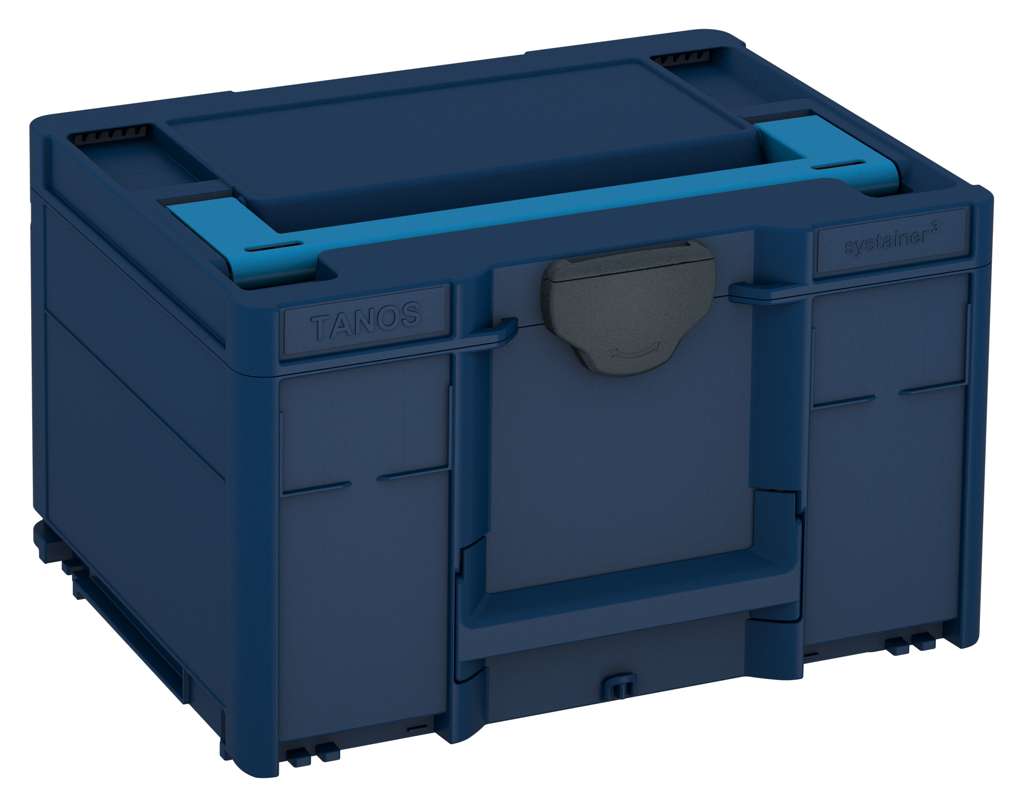 Systainer³ M 237, Sapphire Blue with Sky Blue lid handle and Anthracite catches