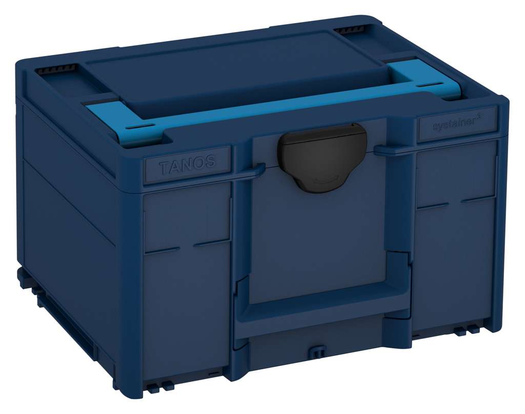 Systainer³ M 237, Sapphire Blue with Sky Blue lid handle and Black catches