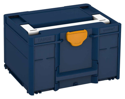 Systainer³ M 237, Sapphire Blue with White lid handle and Daffodil Yellow catches