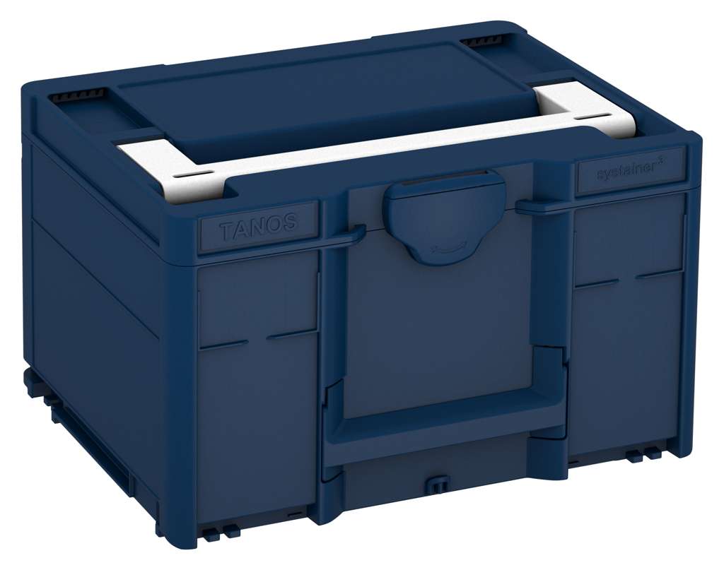 Systainer³ M 237, Sapphire Blue with White lid handle