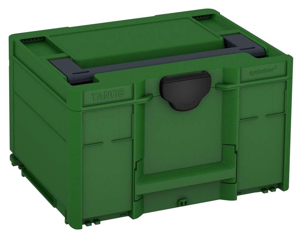 Systainer³ M 237, Emerald Green with Anthracite lid handle and Black catches