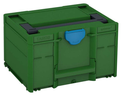 Systainer³ M 237, Emerald Green with Anthracite lid handle and Sky Blue catches