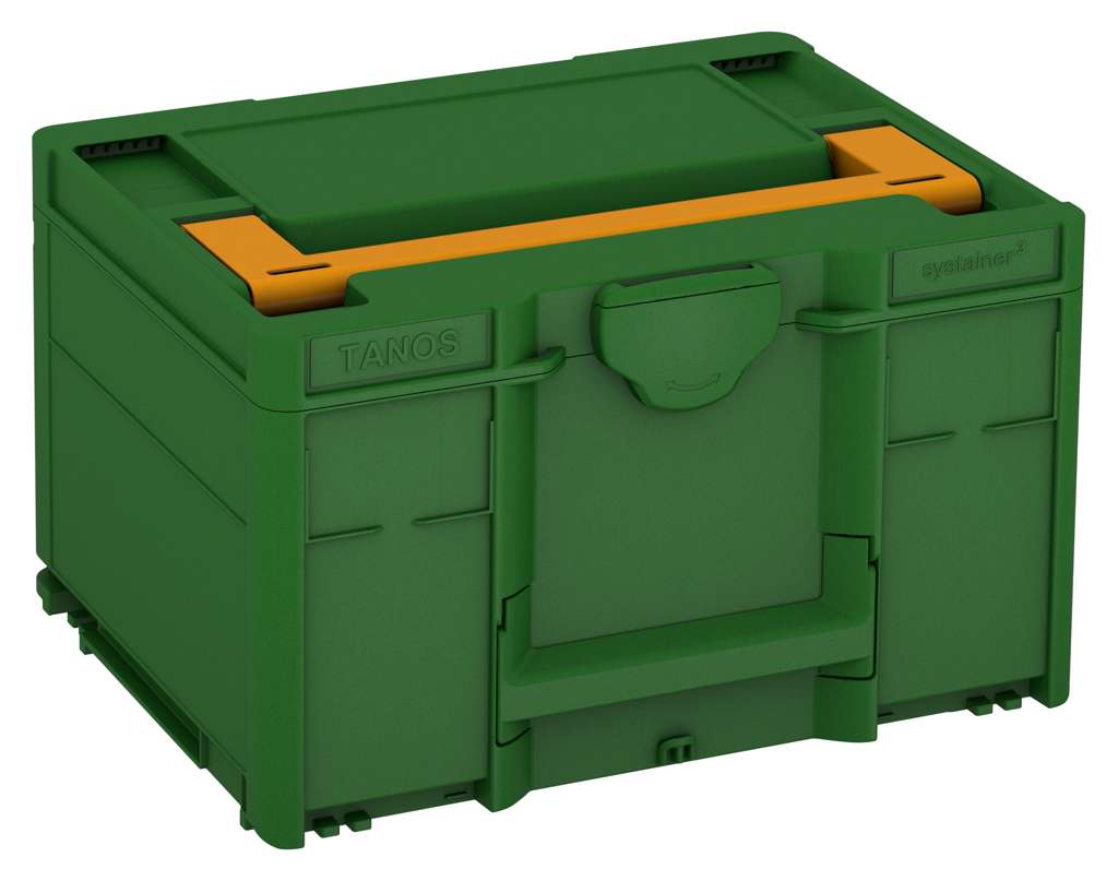 Systainer³ M 237, Emerald Green with Daffodil Yellow lid handle