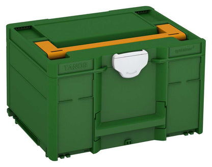 Systainer³ M 237, Emerald Green with Daffodil Yellow lid handle and Light Grey catches