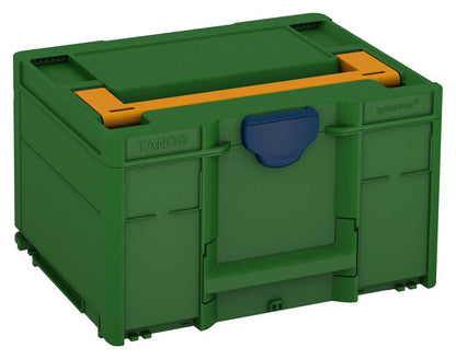 Systainer³ M 237, Emerald Green with Daffodil Yellow lid handle and Sapphire Blue catches