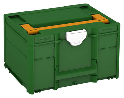 Systainer³ M 237, Emerald Green with Daffodil Yellow lid handle and White catches