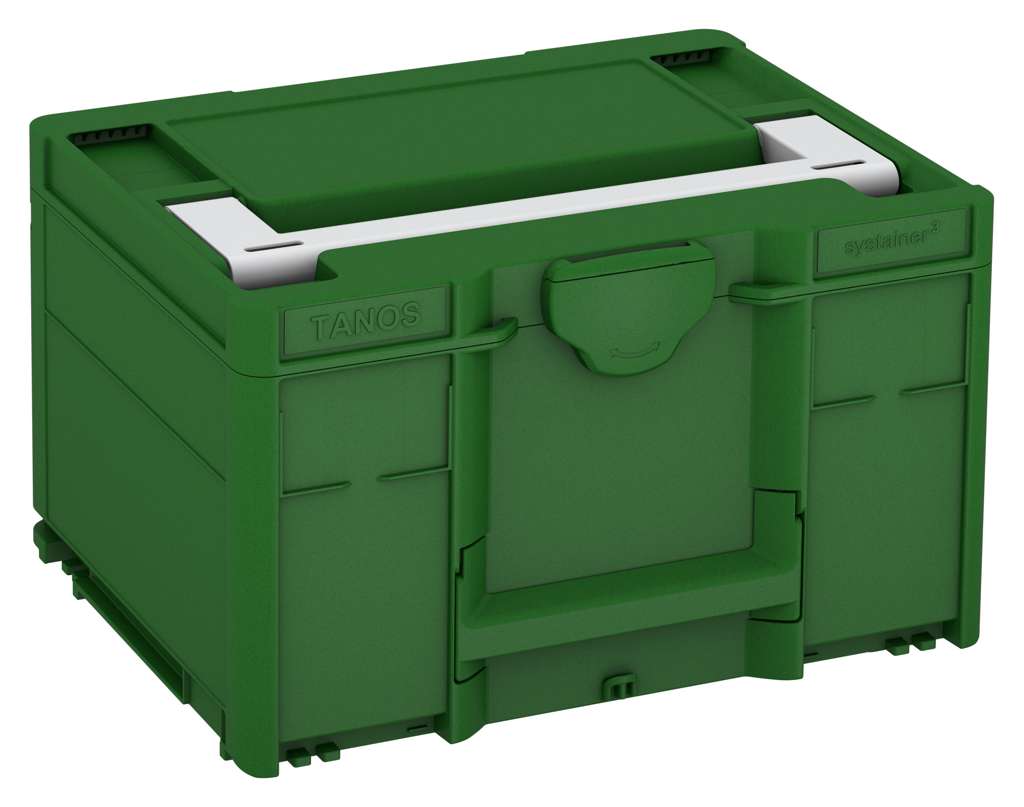 Systainer³ M 237, Emerald Green with Light Grey lid handle