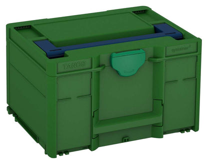 Systainer³ M 237, Emerald Green with Sapphire Blue lid handle and Signal Green catches