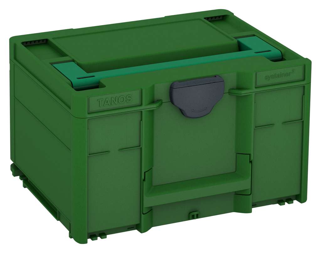 Systainer³ M 237, Emerald Green with Signal Green lid handle and Anthracite catches