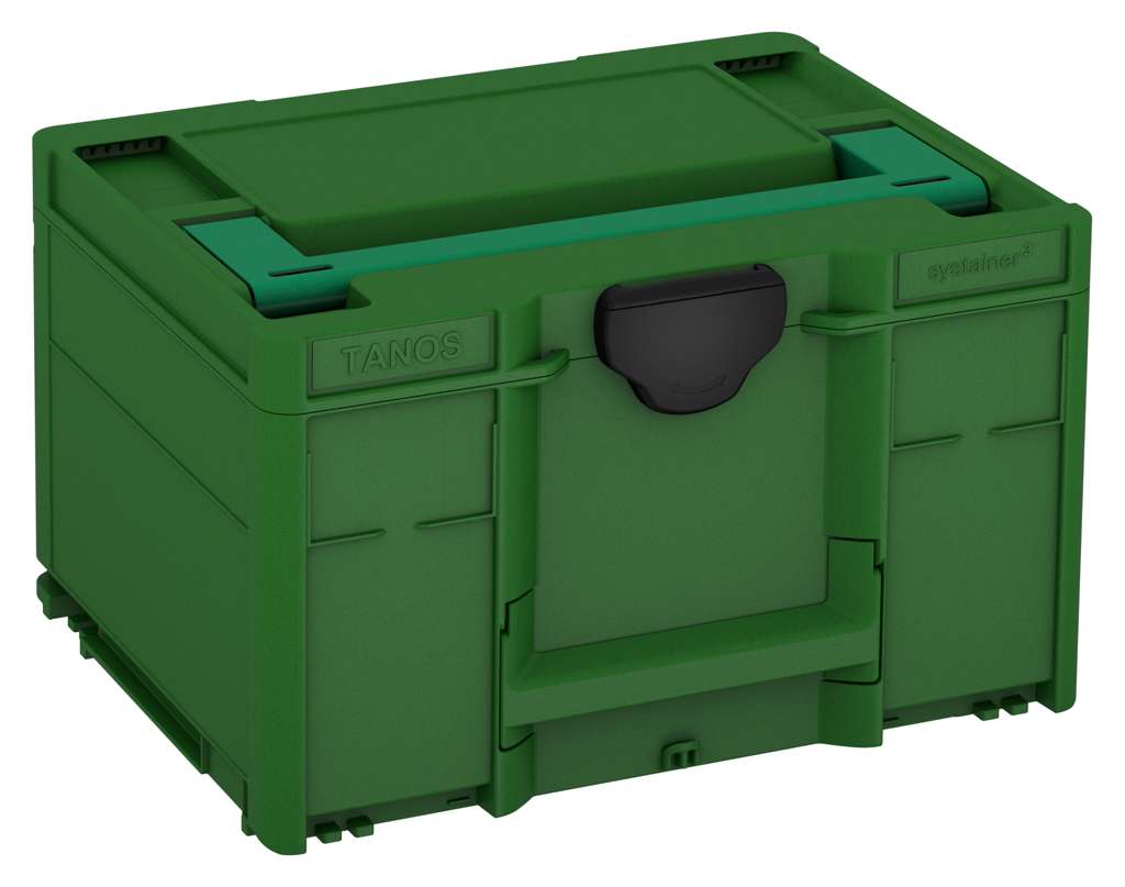 Systainer³ M 237, Emerald Green with Signal Green lid handle and Black catches