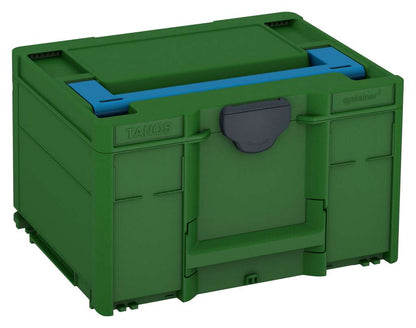 Systainer³ M 237, Emerald Green with Sky Blue lid handle and Anthracite catches