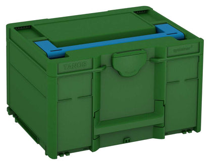 Systainer³ M 237, Emerald Green with Sky Blue lid handle